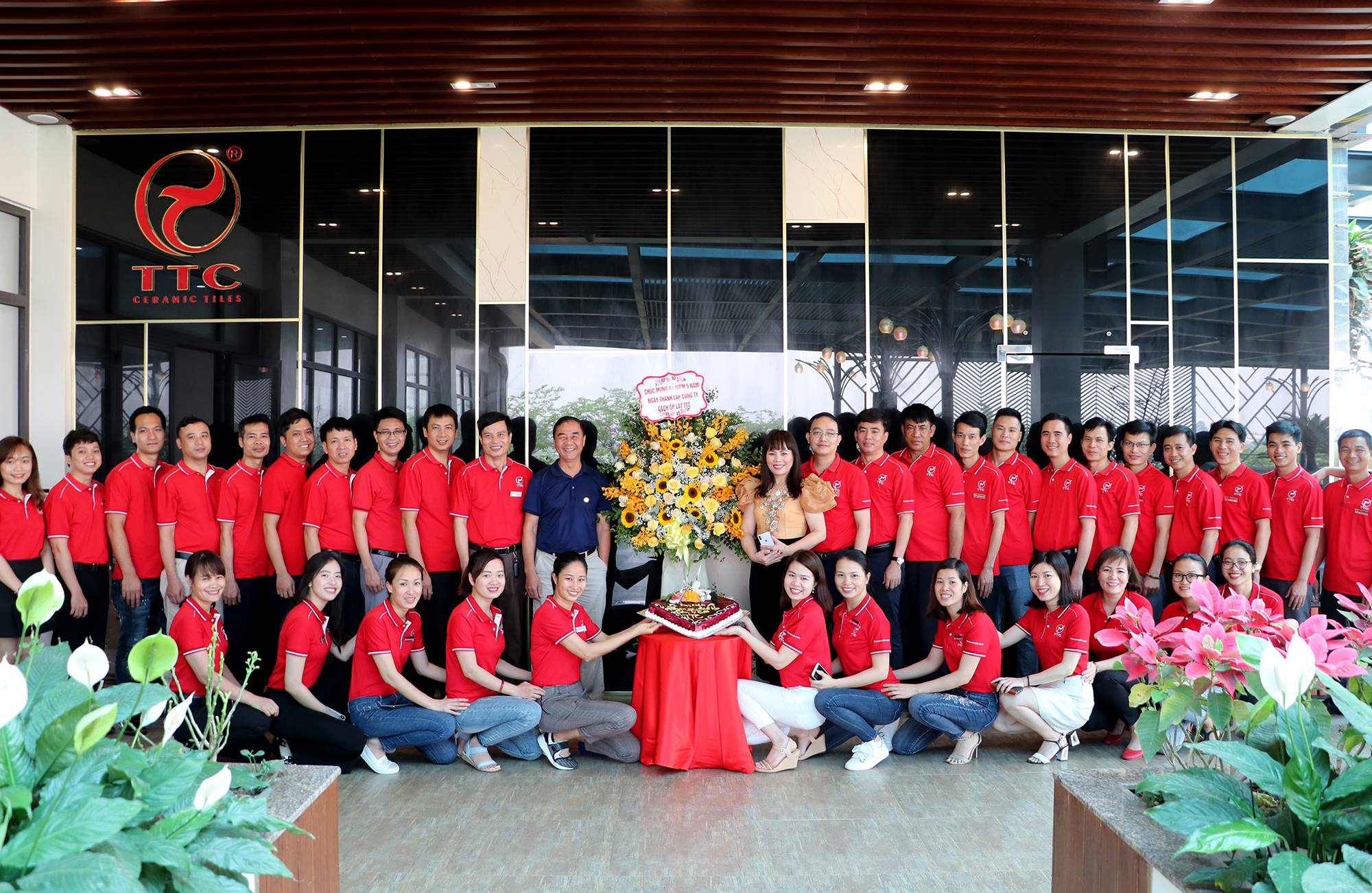 TTC Leaders and Staffs in the Anniversary of 7 Establishment Years